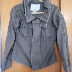 Refuge Olive Green Utility Jacket